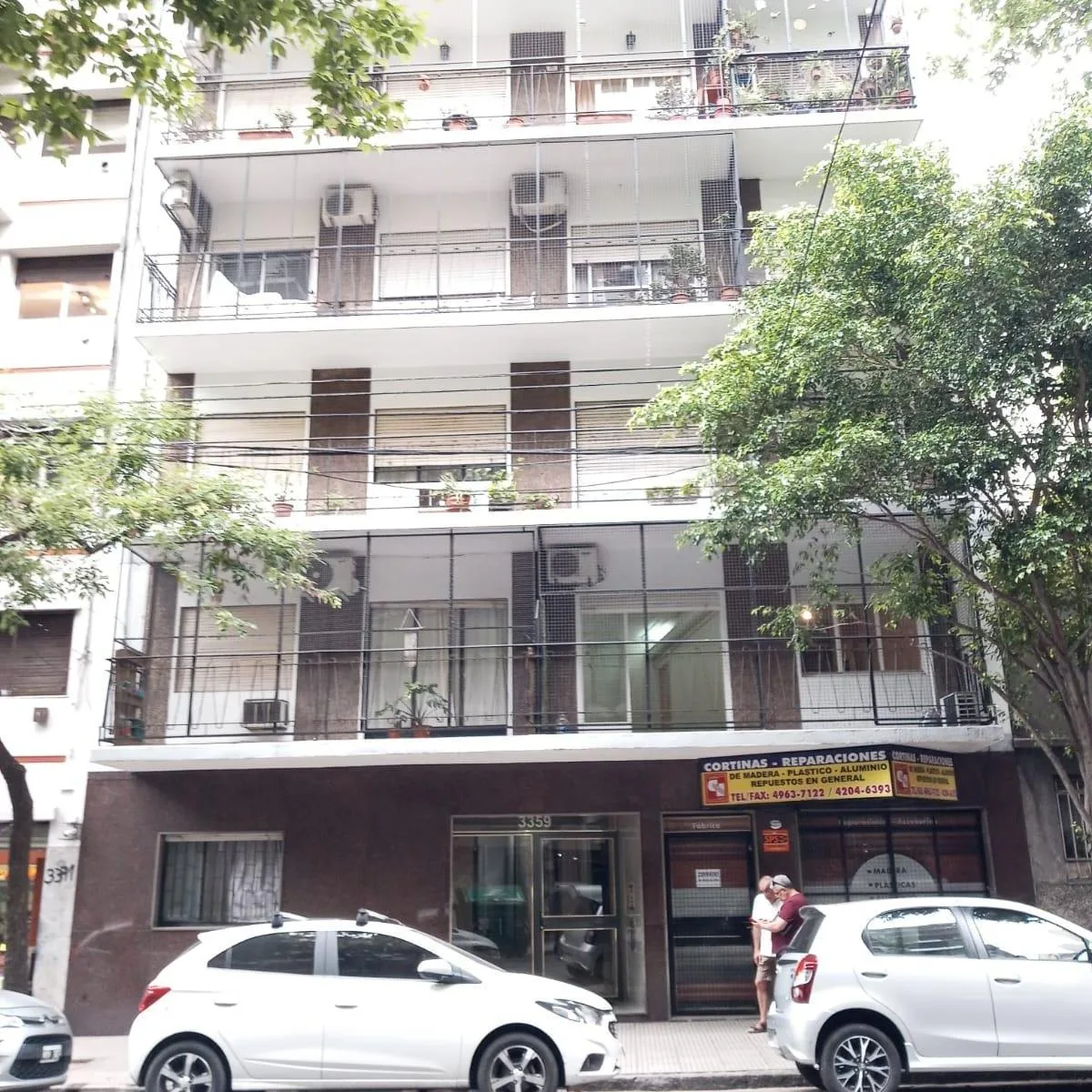 Квартира с 2 спальнями и балконом в Recoleta