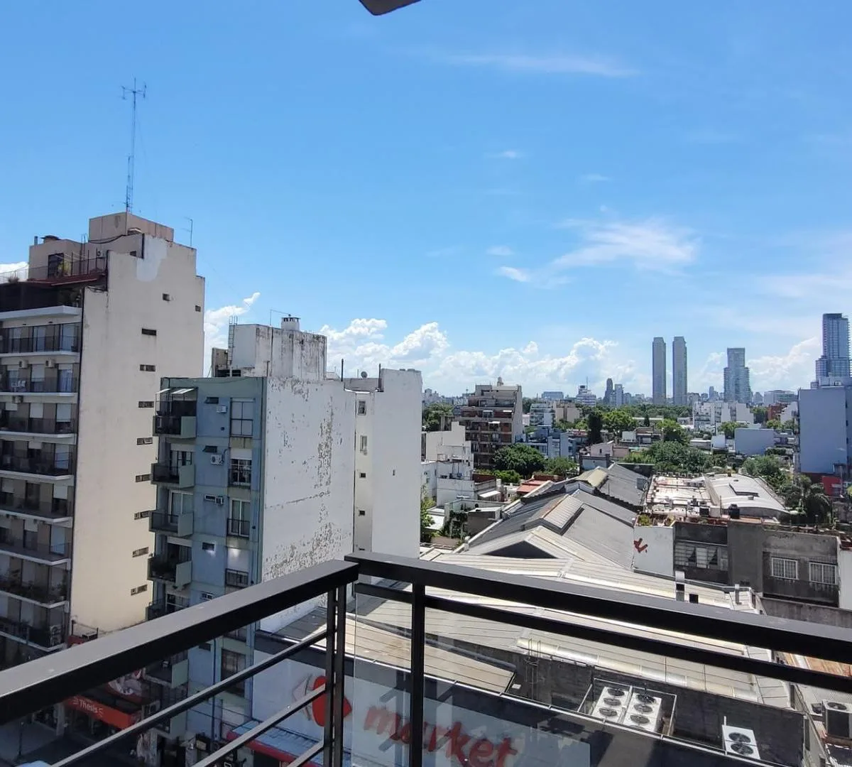 Apartamento mobiliado de 2 ambientes em Palermo