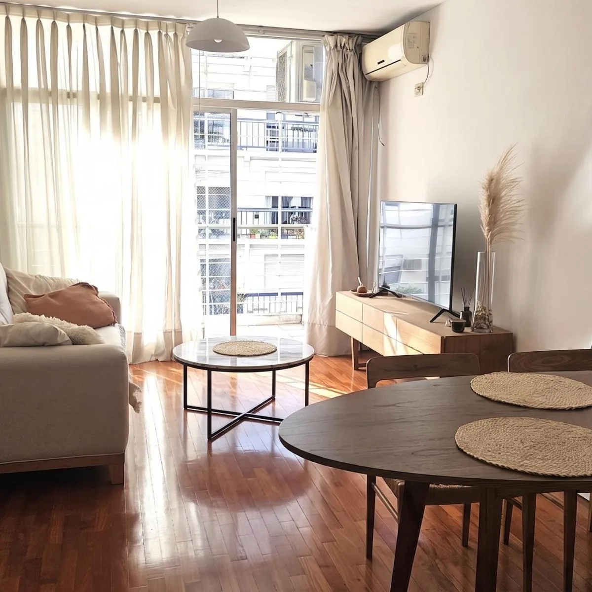 Apartamento meio andar com 1 dormitório em Colegiales