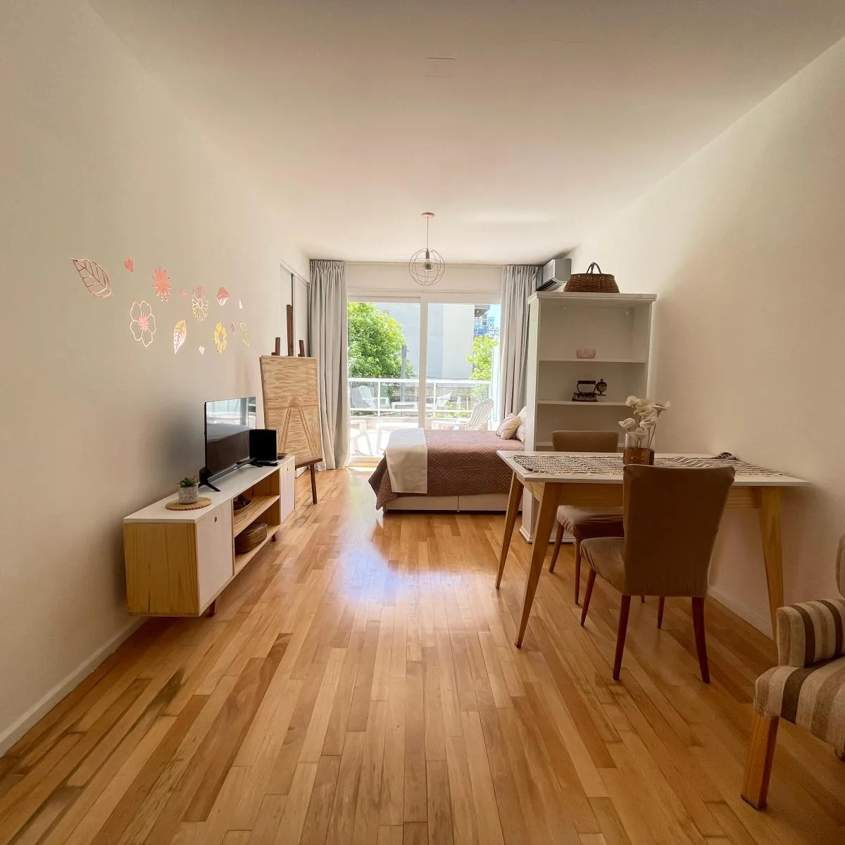 Departamento monoambiente amoblado con pileta en Belgrano