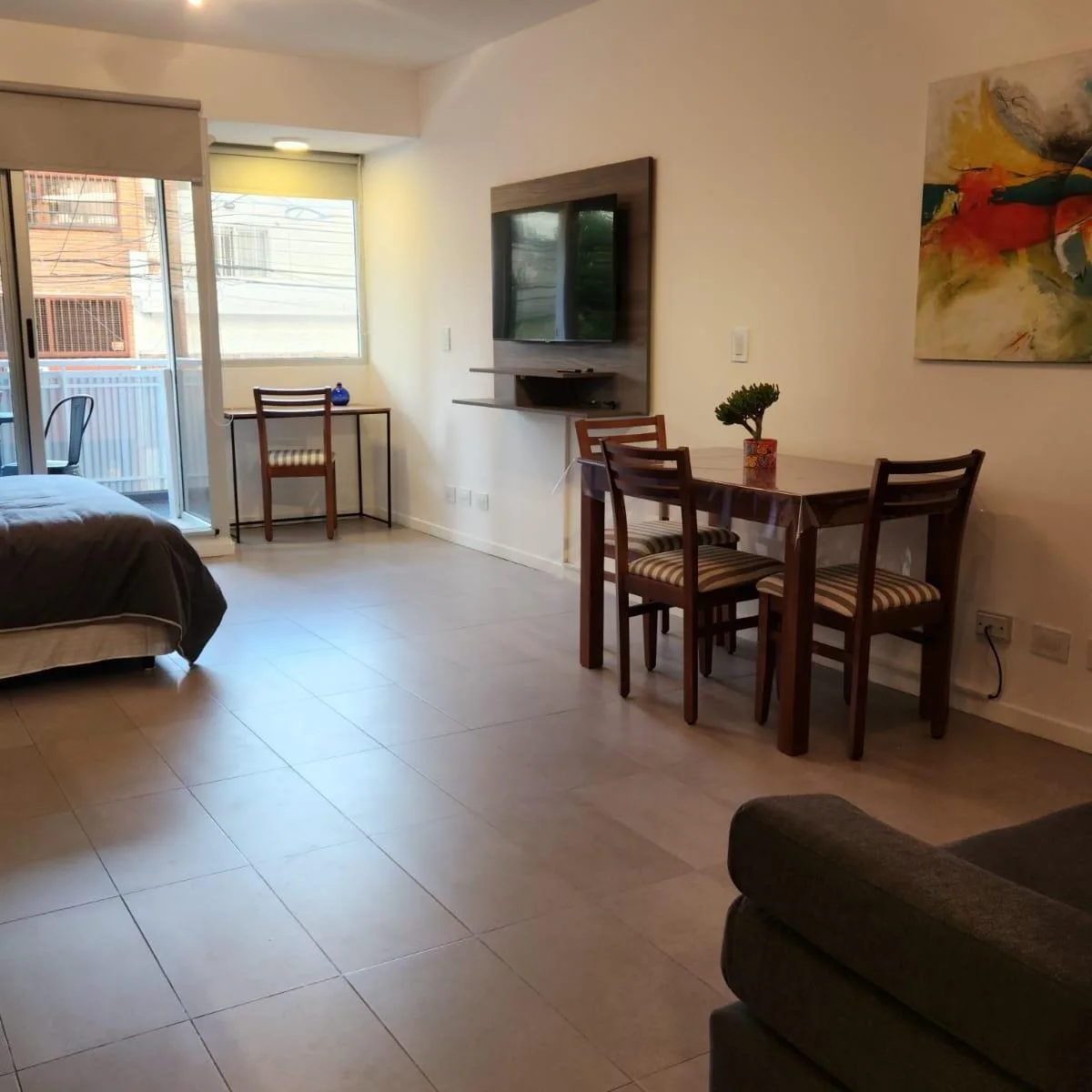 Departamento de 1 dormitorio en Villa Crespo con balcón