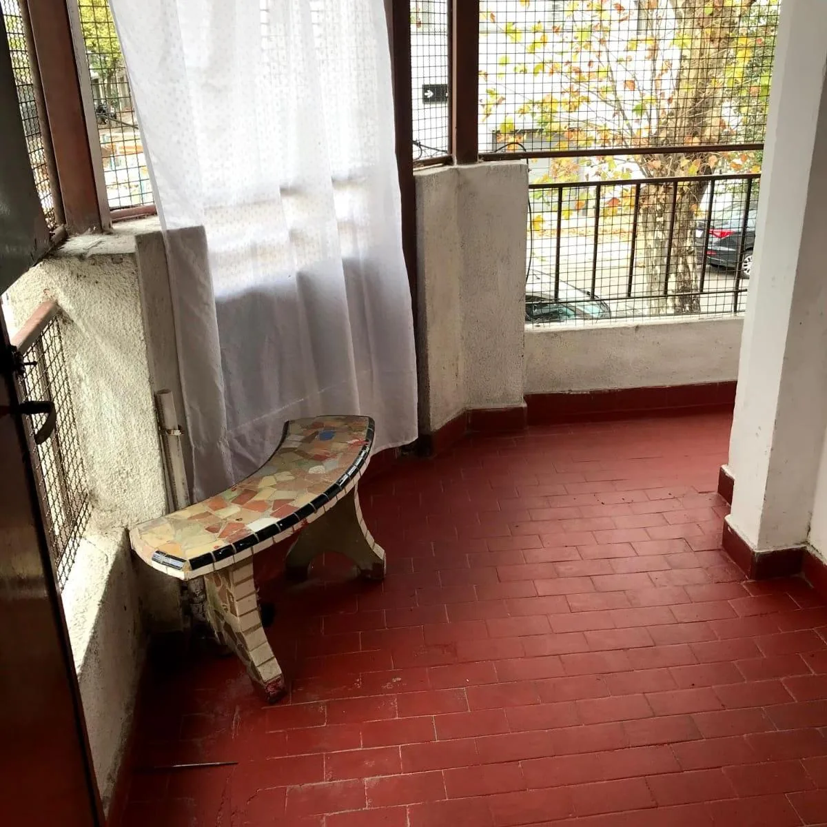 Departamento con patio y 1 dormitorio