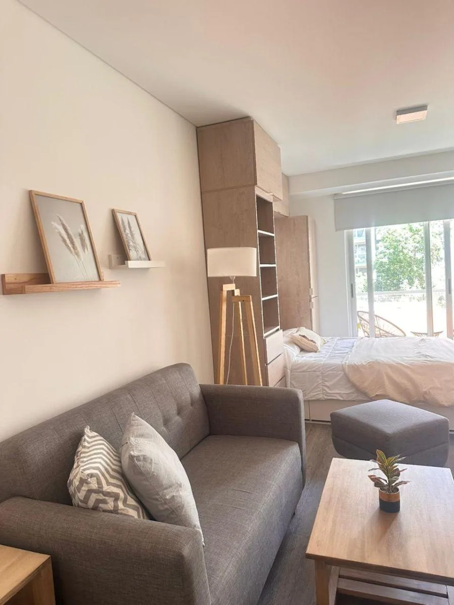 Departamento de 2 ambientes amoblado con balcón en Palermo
