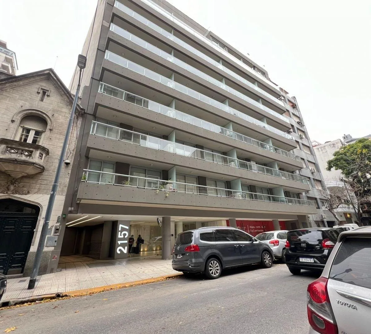 Квартира с 1 спальней в Recoleta