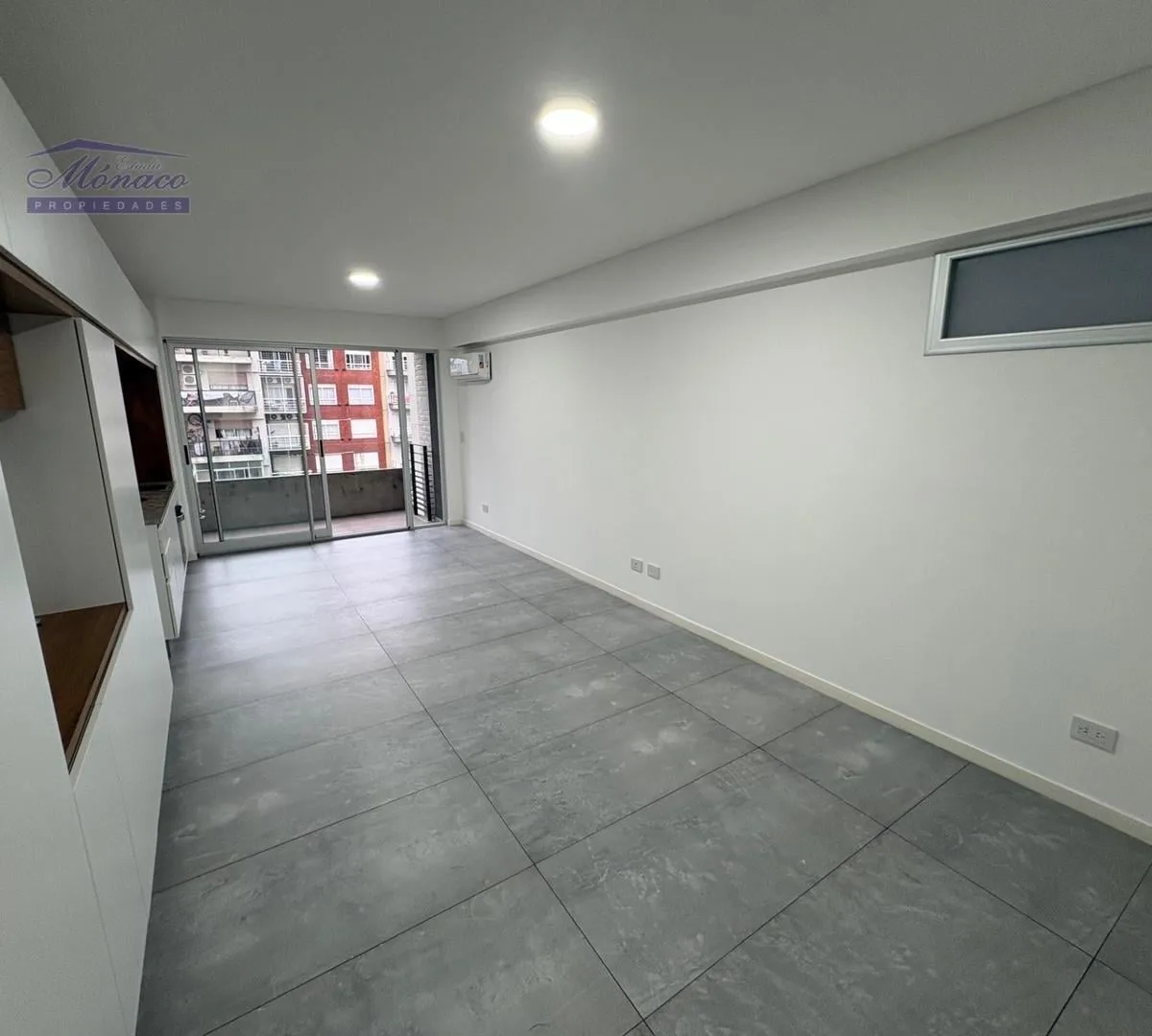 New studio with balcony