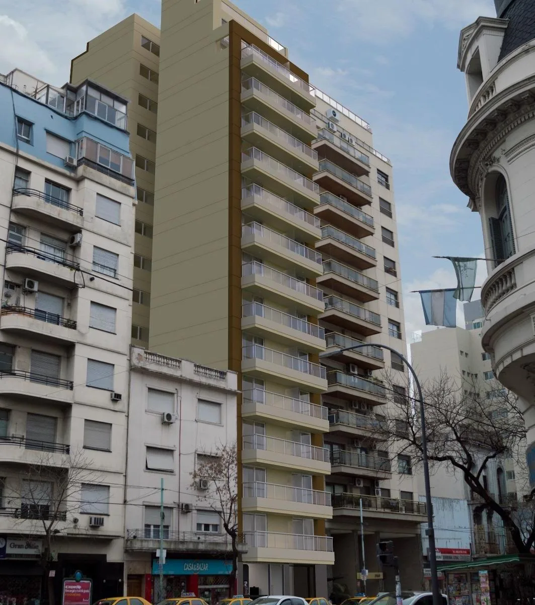 Av Cordoba y Gallo 1 Amb Divisible 8 Vo Piso Frente con Balcon 45 m&sup2; Amenities