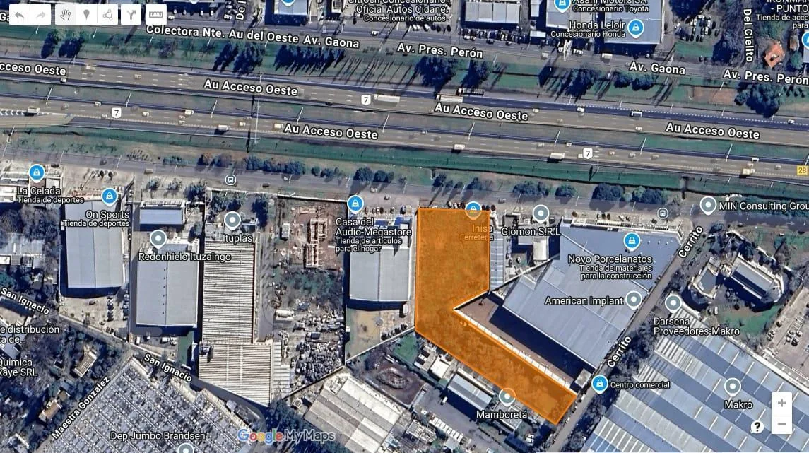 Fracción Comercial C/ Frente Autopista y Salida a 2 Calles - 6089 m&sup2; - Ituzaingó
