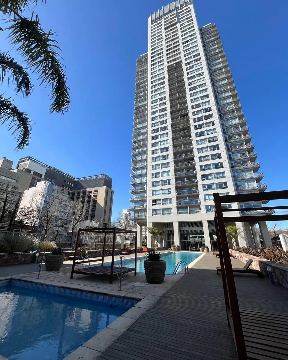 2 ambientes, piso alto, amenities