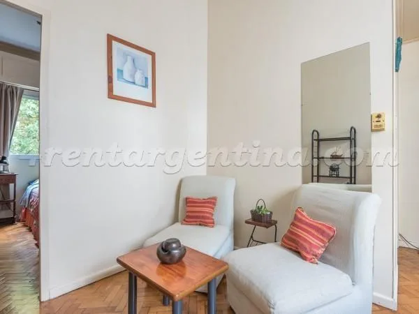 Studio apartment for short-term rent in Recoleta