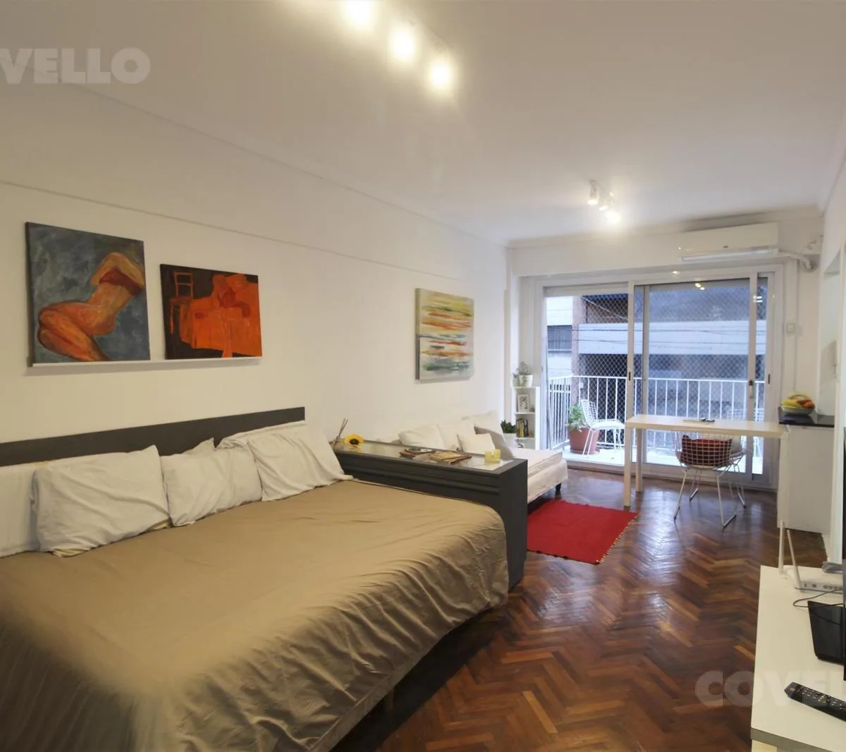 Furnished studio apartment in Palermo Nuevo