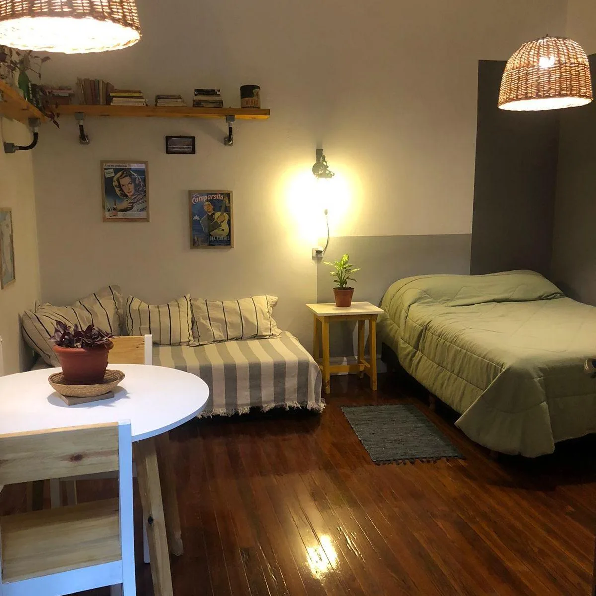 Mobiliado 40 m², 1 quarto