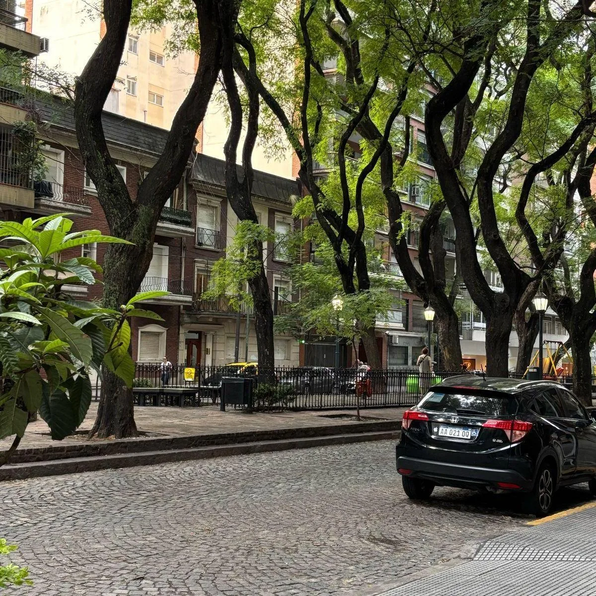 Apartamento de dois ambientes com 1 quarto em Palermo