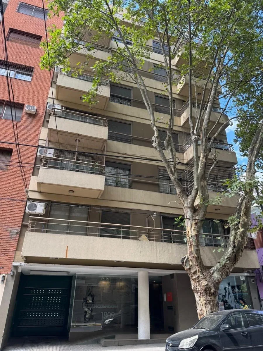 Studio apartment in Belgrano with balcony and amenities