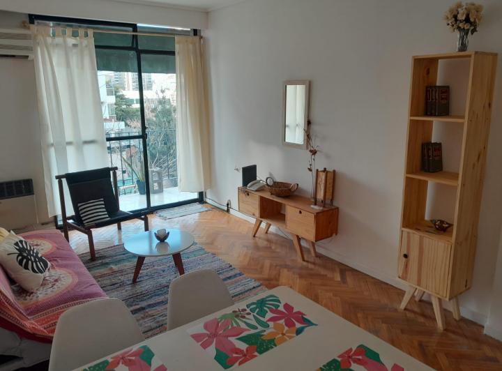 Квартира с 1 спальней и мебелью в Caballito