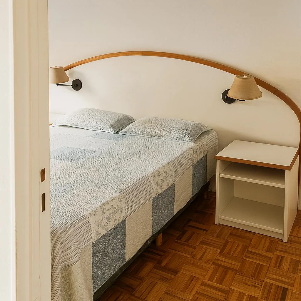 45 m² furnished with balcony