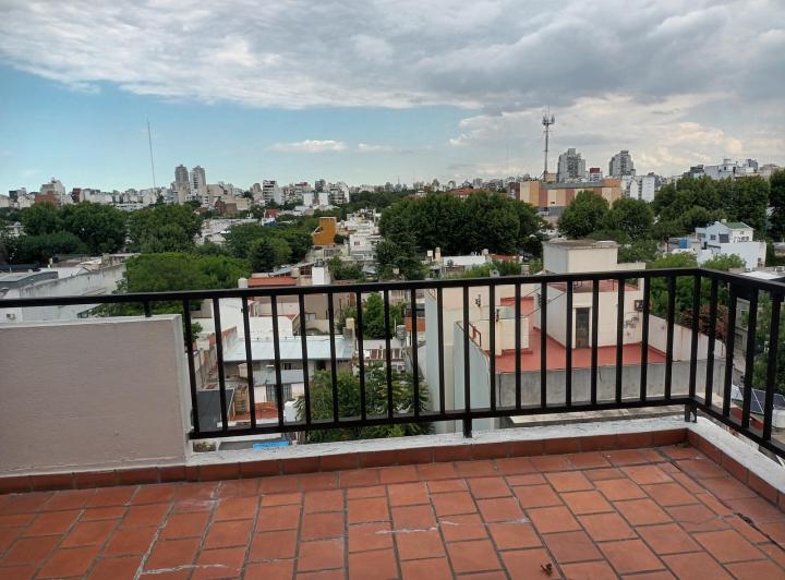 Fully equipped furnished two-room apartment with terrace in Caballito