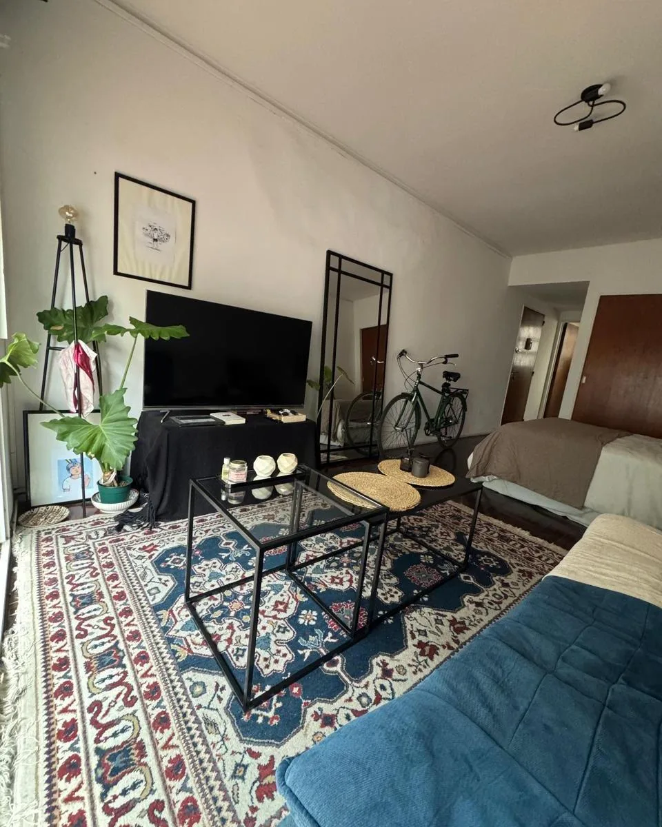 Monoambiente en Villa Crespo con balcón al frente