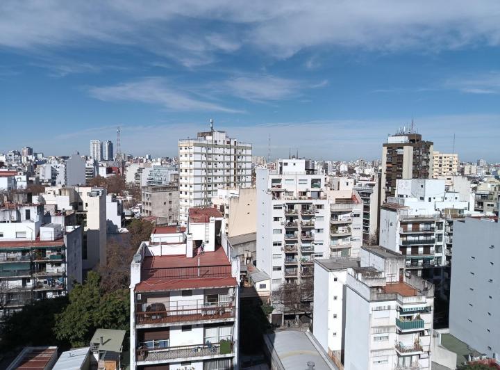 Monoambiente en edificio con amenities en Villa Crespo