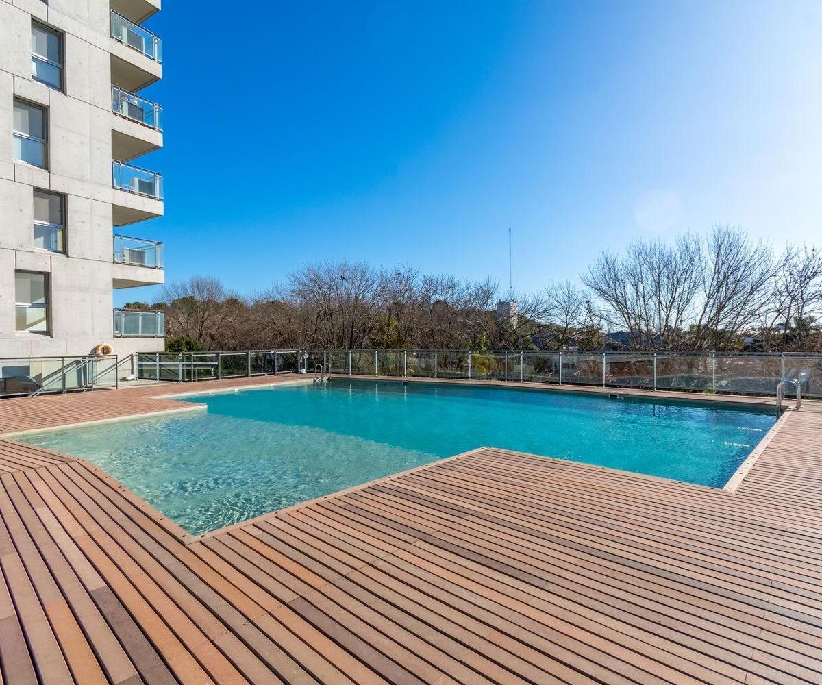 Furnished one-bedroom, two-room apartment in Tigre (Venice)