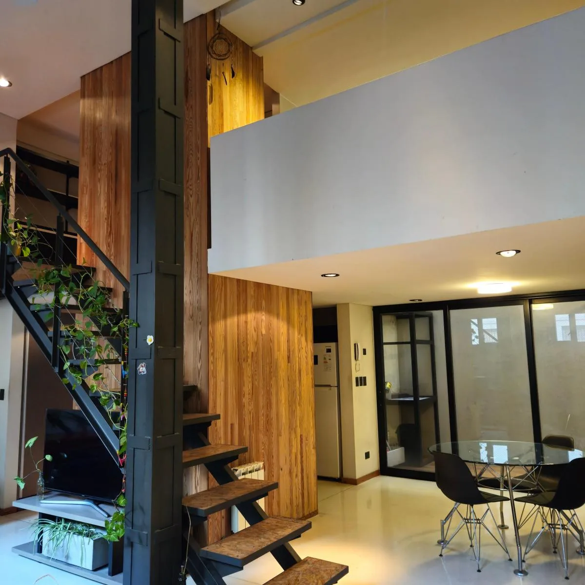 Лофт PH с частным патио и отдельным входом в San Telmo