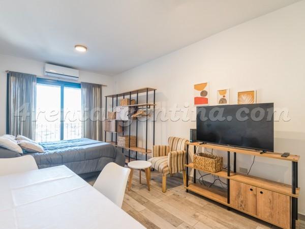 Квартира-студия с мебелью для краткосрочной аренды в San Telmo