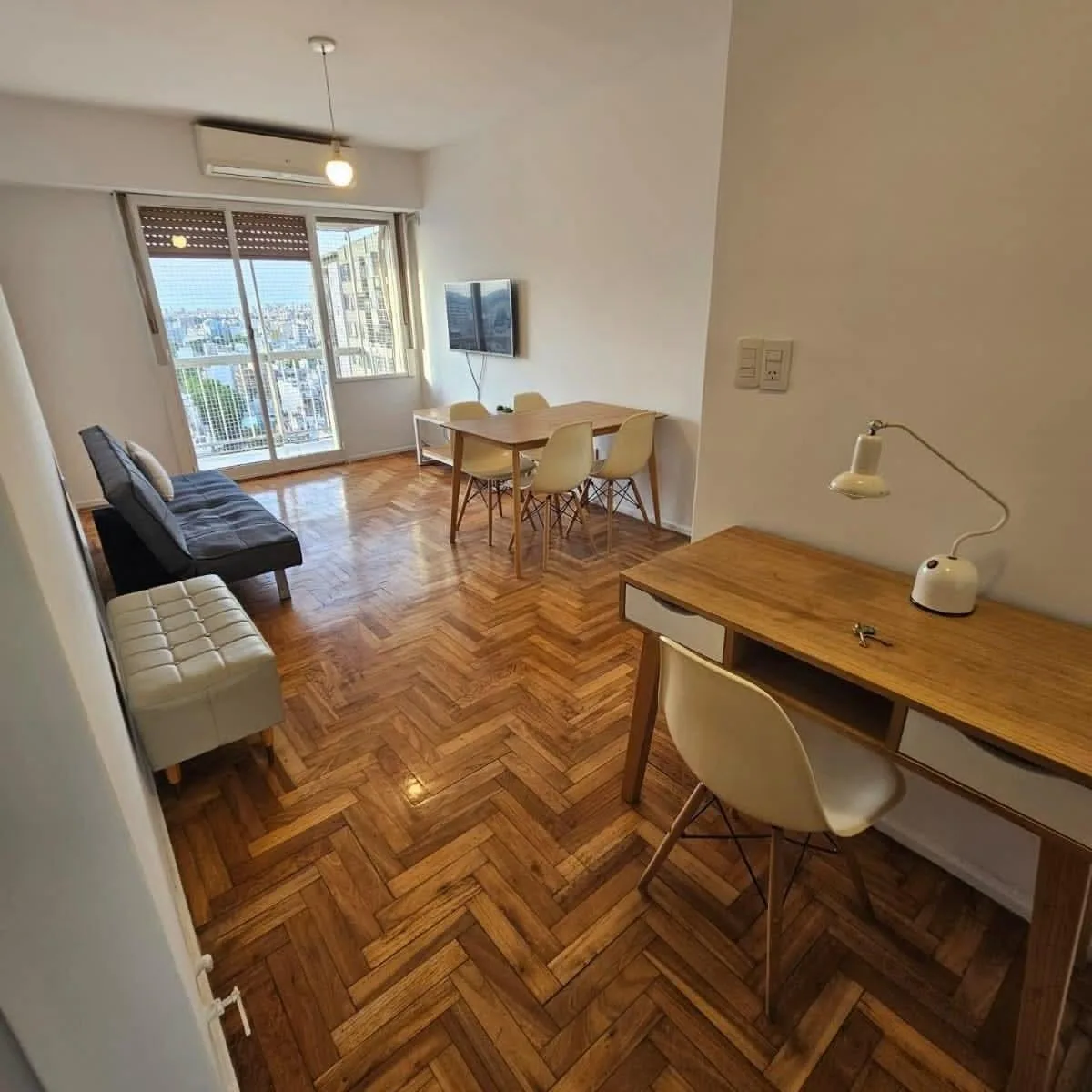 Apartamento mobiliado de 2 dormitórios em Caballito