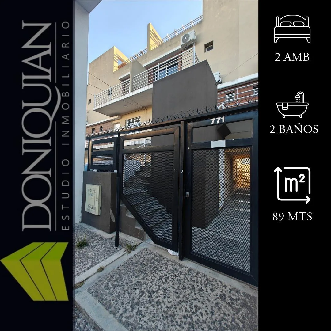 Departamento de 2 ambientes con terraza en Ramos Mejía