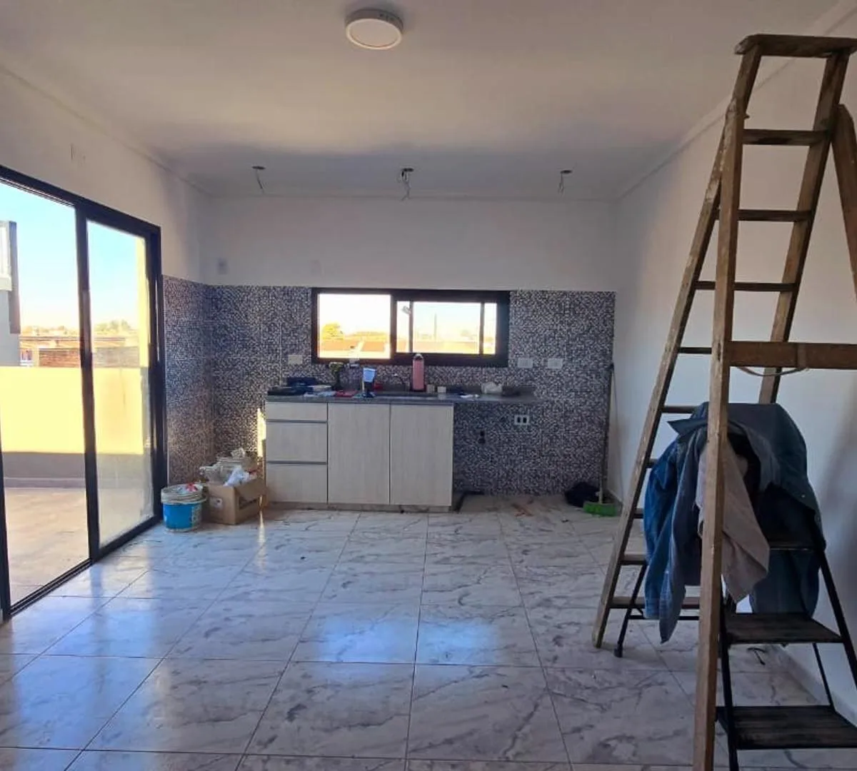 2 ambientes con patio, 45 m²