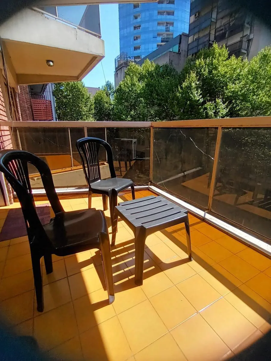 Furnished 1-bedroom apartment with balcony in San Nicolás