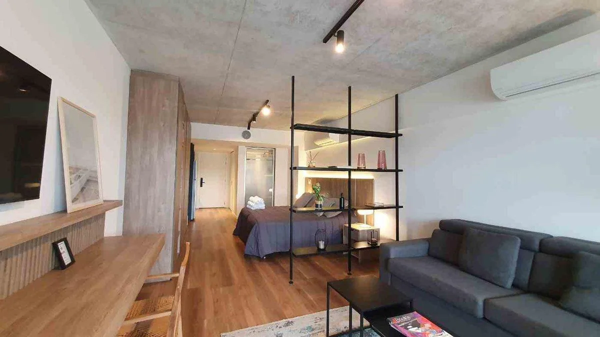 Apartamento tipo studio mobiliado em Retiro