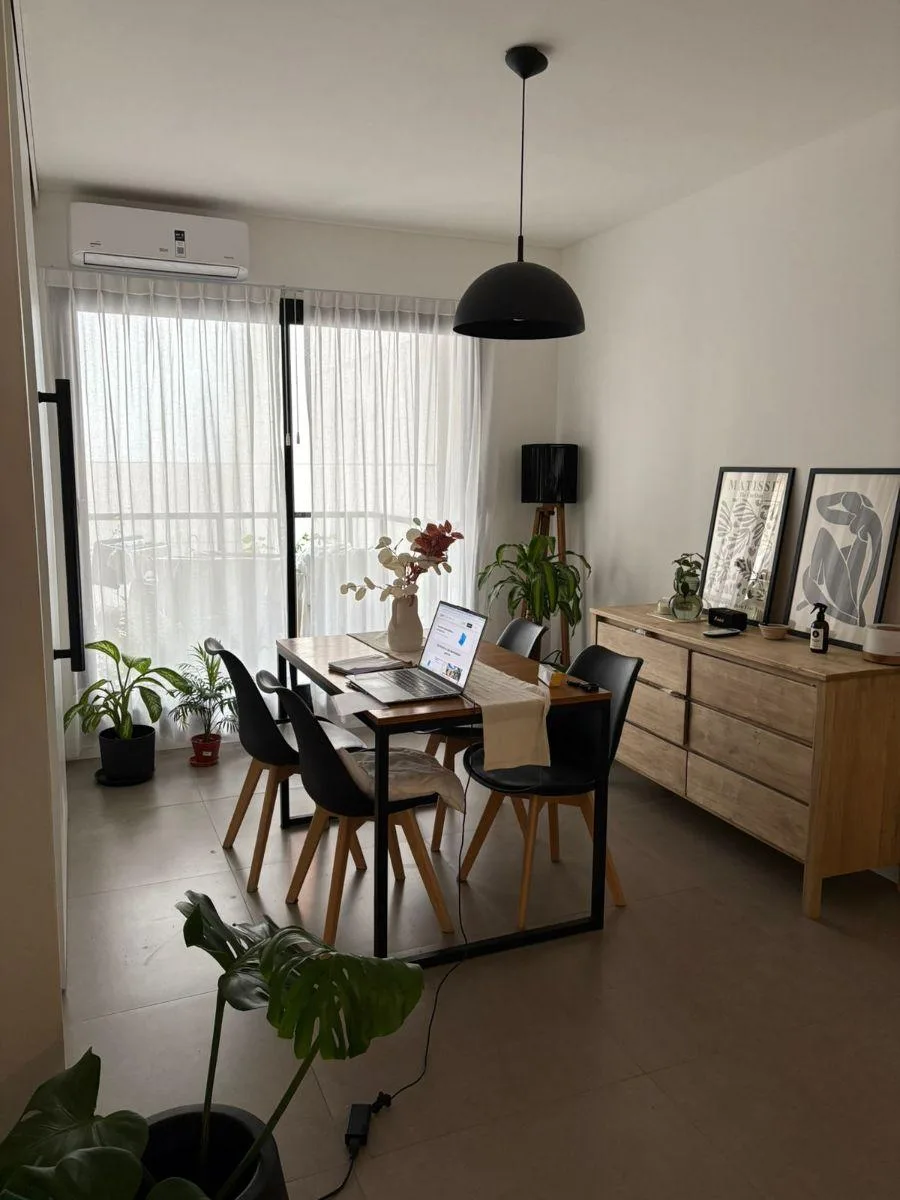 2 Ambientes Al Contrafrente Primer Piso con Lavadero y Patio con Amenities