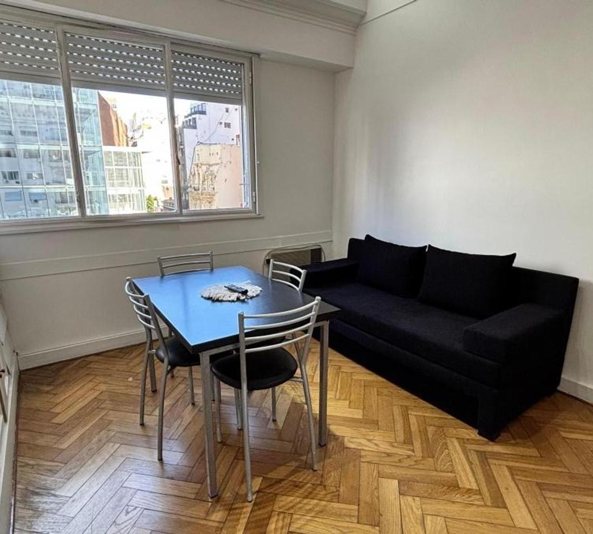 Apartamento de dois ambientes mobiliado em San Nicolás