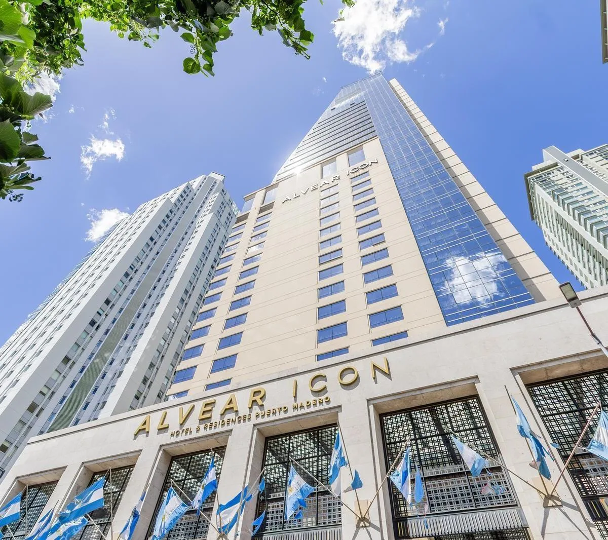 Kitnet mobiliada no Alvear Icon em Puerto Madero