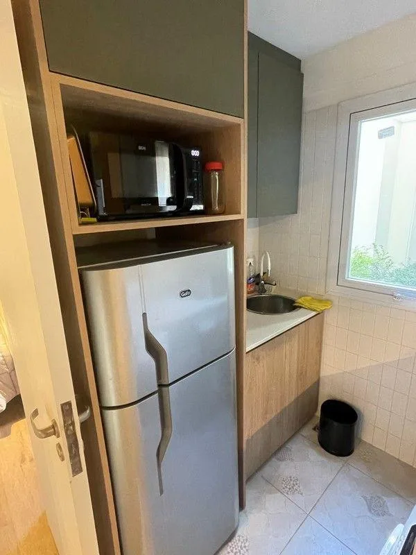 Apartamento de dois ambientes mobiliado em Palermo