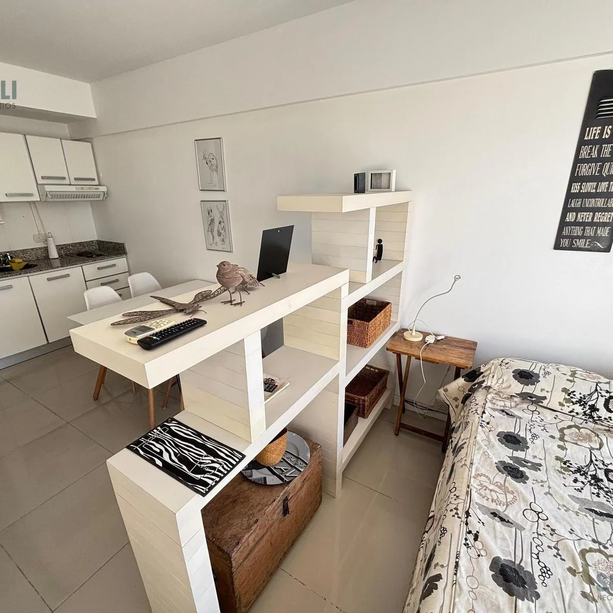 Kitnet mobiliada com 28 m² em Buenos Aires