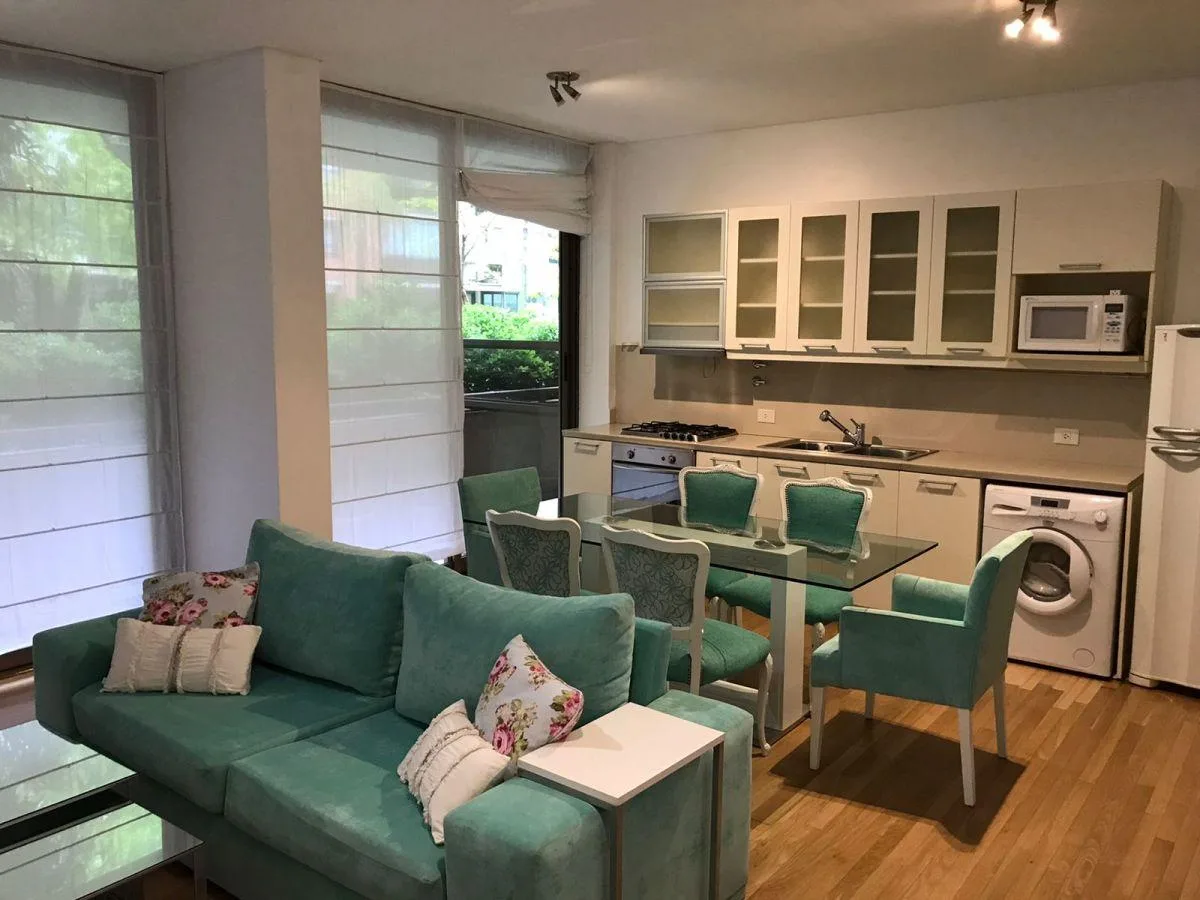 Departamento de 2 ambientes en planta baja en Puerto Madero