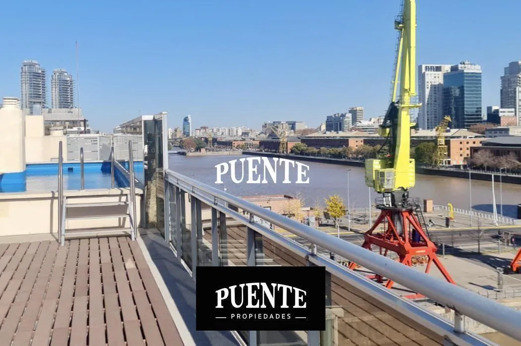 Kitnet com varanda em Puerto Madero