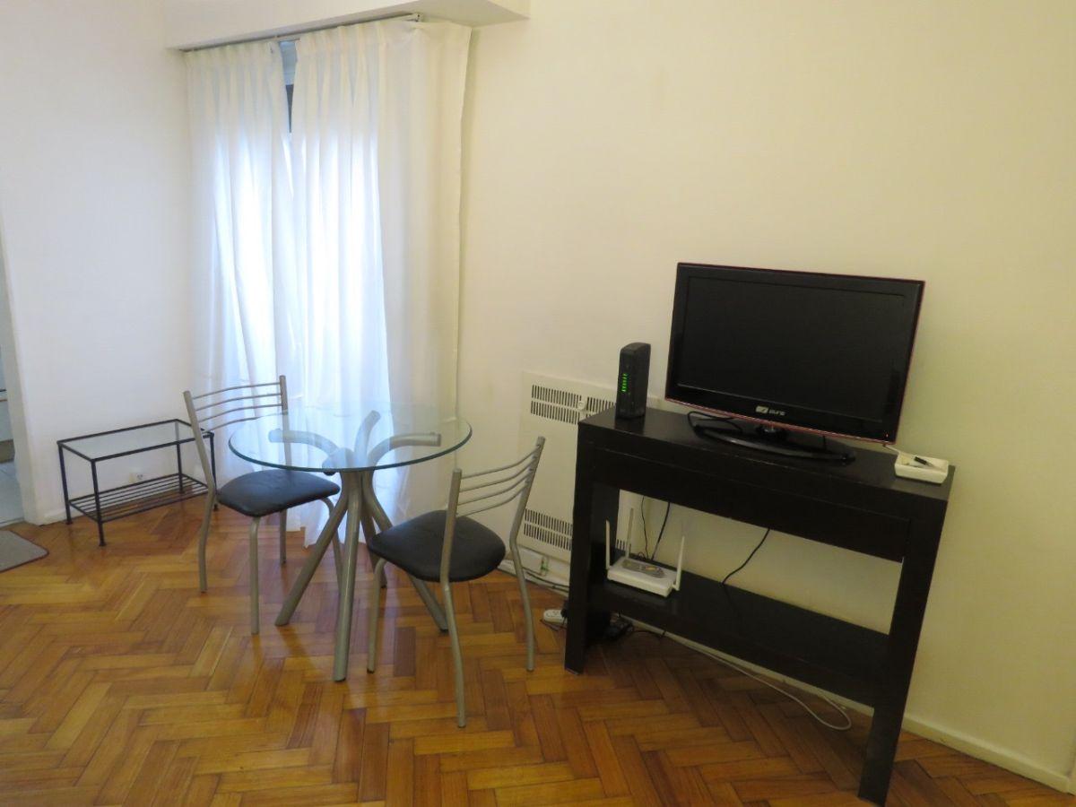 Apartamento de dois ambientes mobiliado em Recoleta