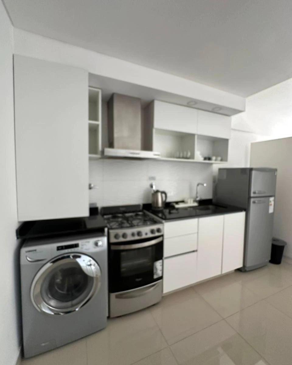 Furnished studio apartment with balcony in Villa Urquiza