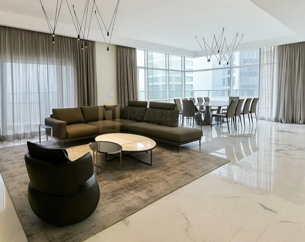 Furnished half-floor apartment with private pool and terrace in Buenos Aires