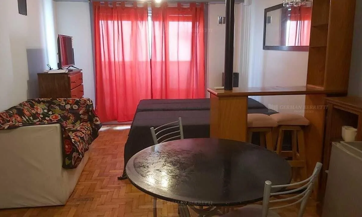 Monoambiente temporario equipado en Recoleta