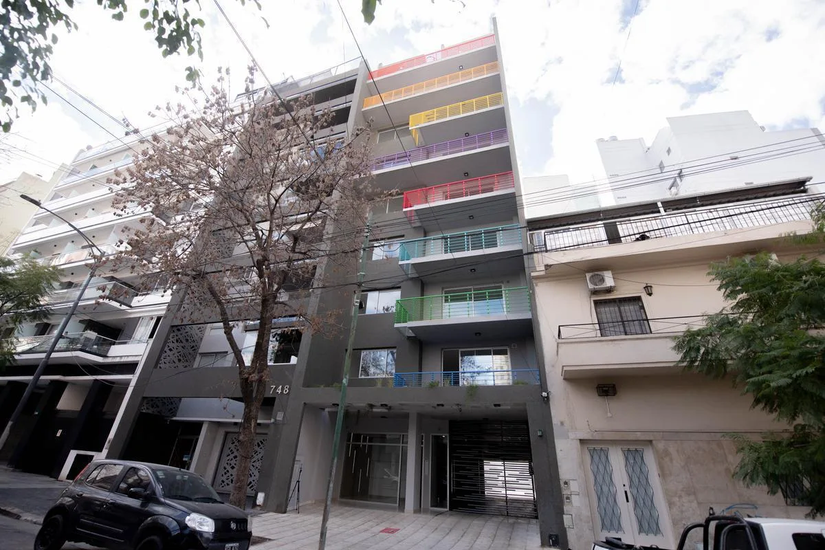 Departamento de 2 ambientes con terraza y parrilla en Parque Chacabuco