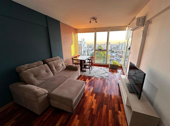 Apartamento de 2 ambientes mobiliado em Boedo