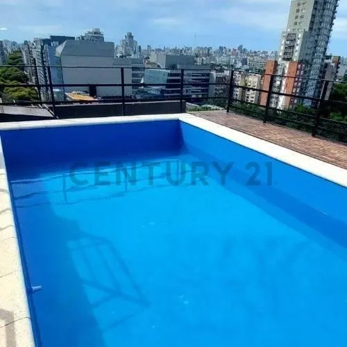 Apartamento de dois ambientes mobiliado em Chacarita