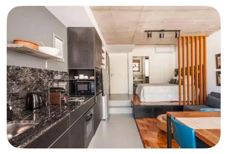 Departamento estudio amoblado de 1 dormitorio en Palermo