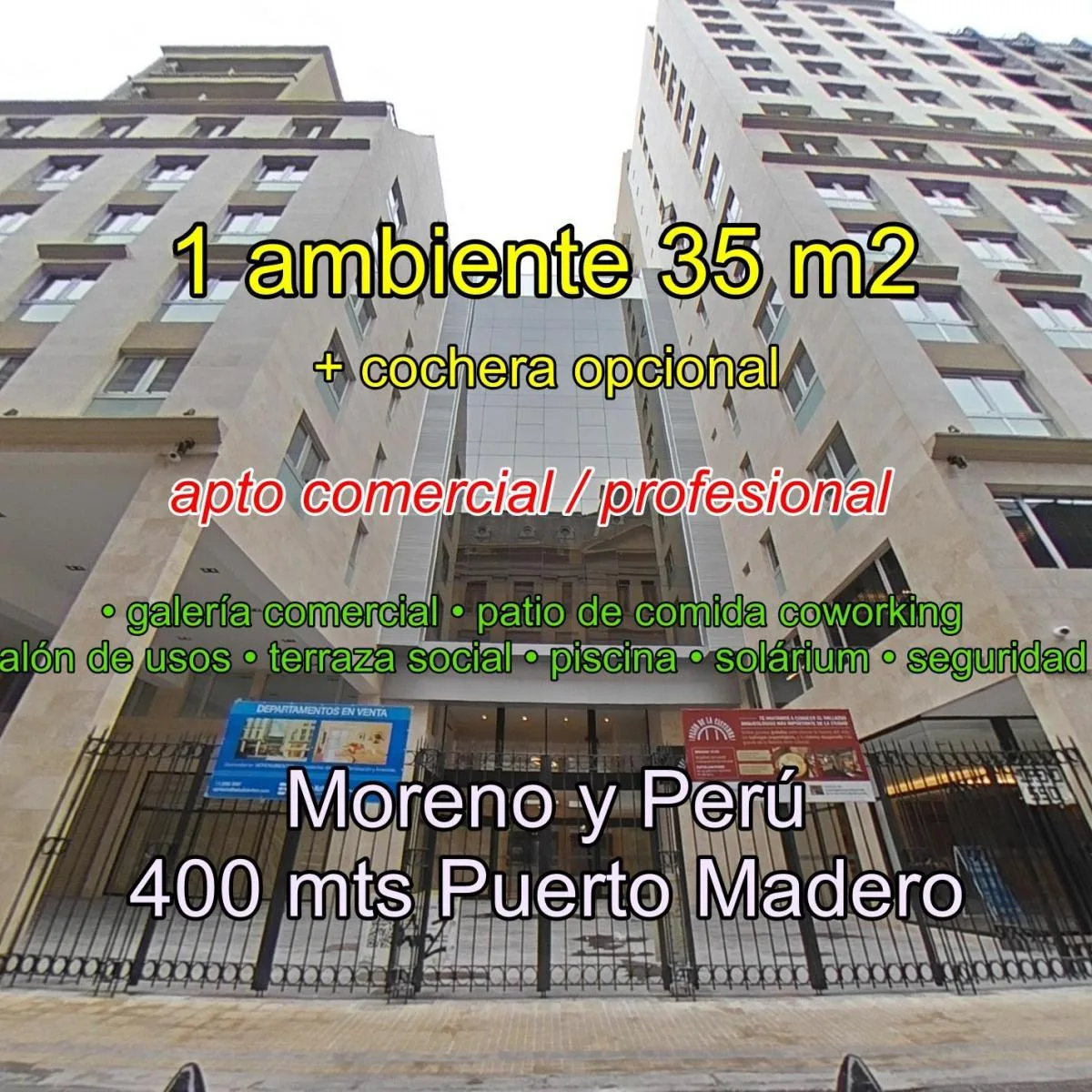 Квартира-студия под офис в Monserrat