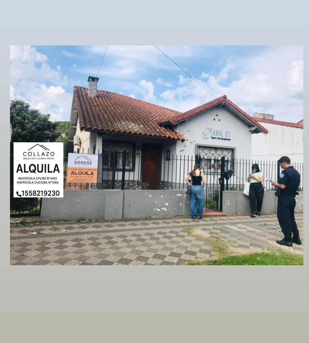 Oportunidad Casa en Alquiler L. N. alem Al 1300!