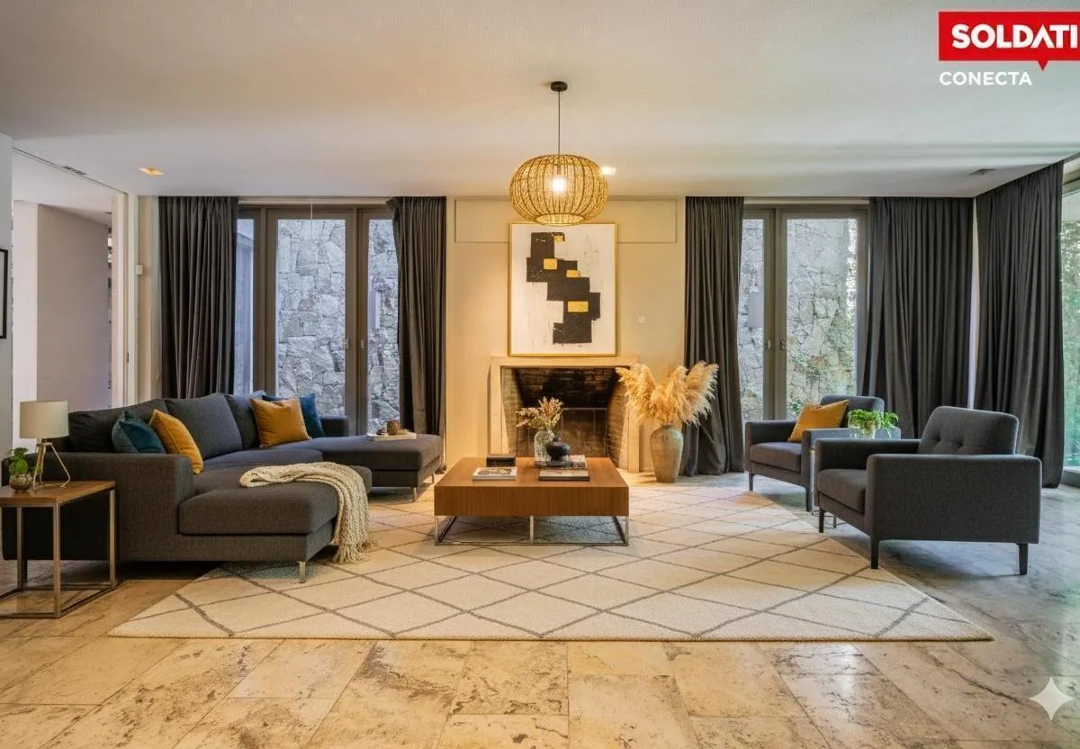 Four-bedroom house with garden, pool and private terrace in Belgrano