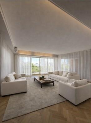 Apartamento de quatro dormitórios em Belgrano, com 220 m² totais e vaga de garagem