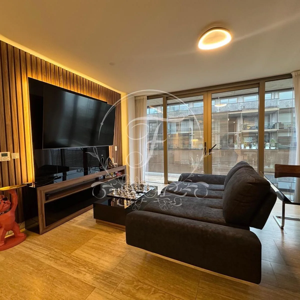 Unfurnished two-room apartment in Puerto Madero